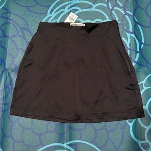 Abercrombie & Fitch Slinky satin mini skort XS